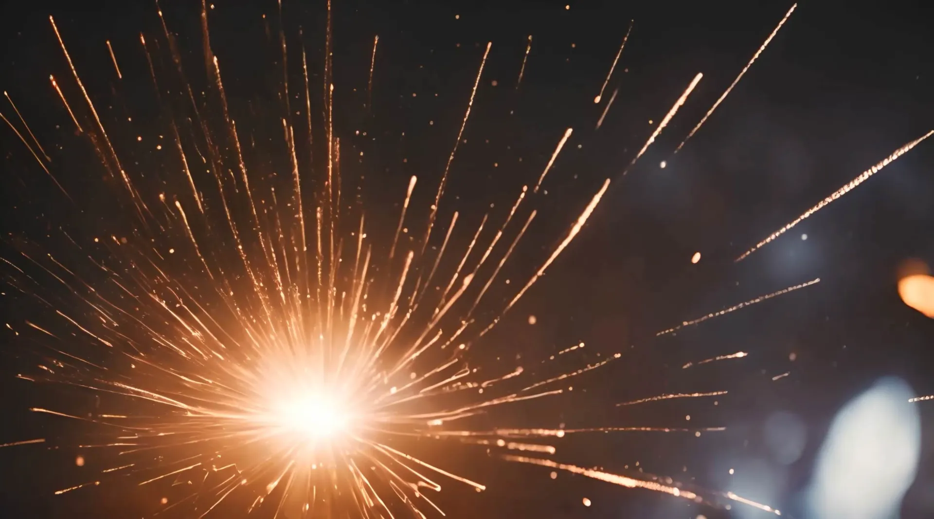 Radiant Spark Explosion Vivid Stock Motion Video